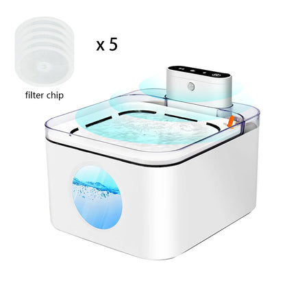 3L Automatic Cat Water Fountain USB Cable/Battery Operated Smart Sensing Sensor Dog Cat Dispenser Pet Cats Drinker with Filter