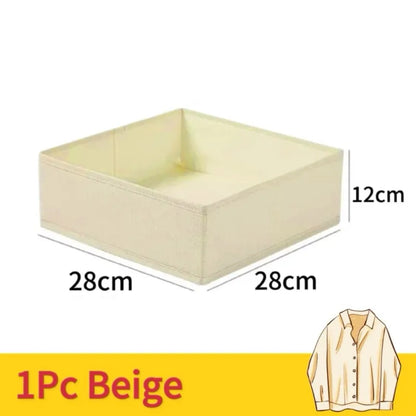 Underwear Organizers Of Cabinets And Drawers Wardrobe Clothes Bra Organizer For Underwear Socks Pants Home Foldable Storage Box