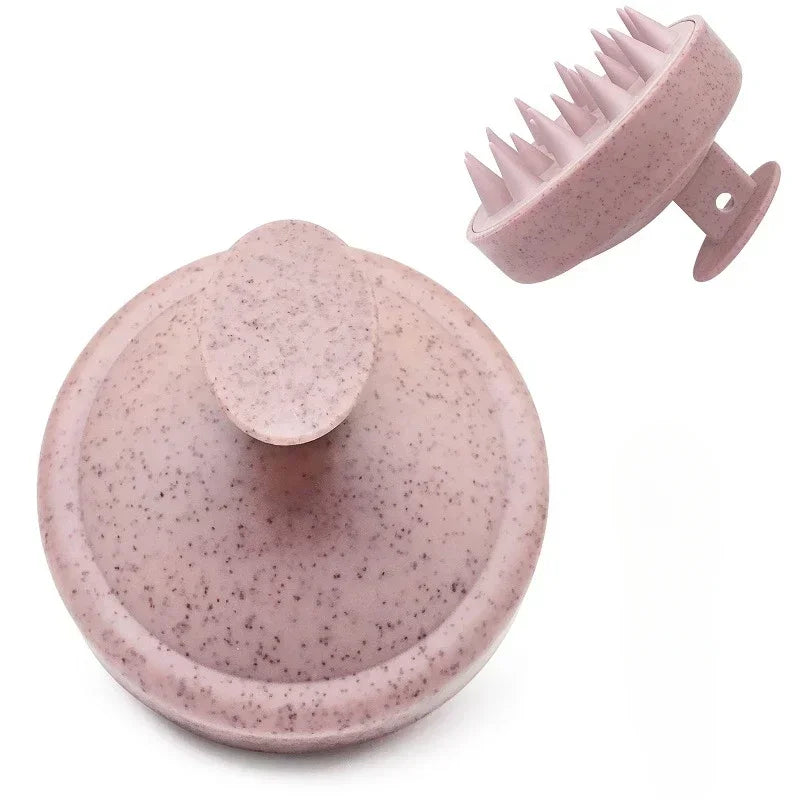 Silicone Shampoo Scalp Hair Massager Head Body Scalp Massage Brush Shampoo Massage Comb Massage Scalp Acupuncture Point