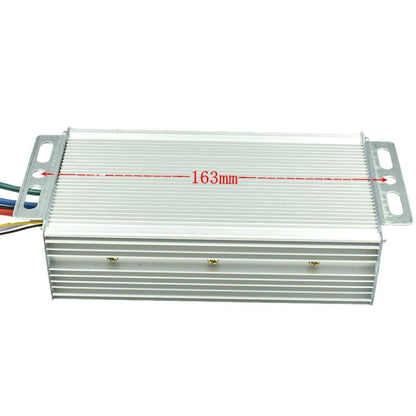 DC12-60V Motor Speed Controller 80A 0-100% Speed Range PWM Motor Governor Brush Motor Regulating Controller with Potentiometer