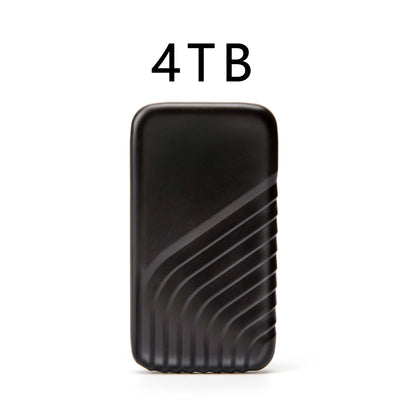 Portable External SSD 2TB 4TB High Speed USB 3.1 Mobile Solid State Drive Cross‑Device Data Storage For Notebook PC Mac