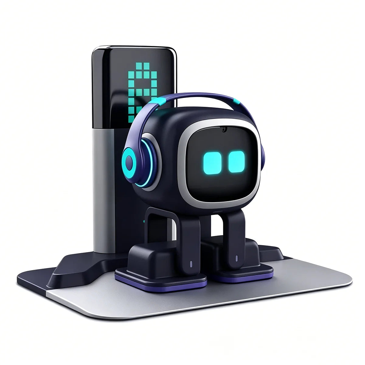 Emo Robot Voice Recognition Pet Robot AI Communication Intelligent Robot Electronic Toys Desktop Companion Robot For Kids Gift