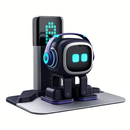 Emo Robot Voice Recognition Pet Robot AI Communication Intelligent Robot Electronic Toys Desktop Companion Robot For Kids Gift