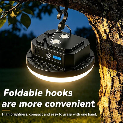 Outdoor camping light, tent light, super long battery life, rechargeable lighting, led ambient lighting, hanging camping