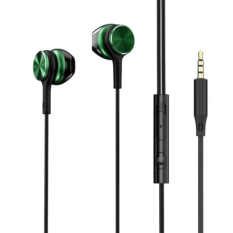 Type C Wired Earphones HiFi Stereo Sound in Ear Headphones 3.5mm Heavy Bass Music Headset For Samsung Galaxy S26 S25 S24 Earbuds