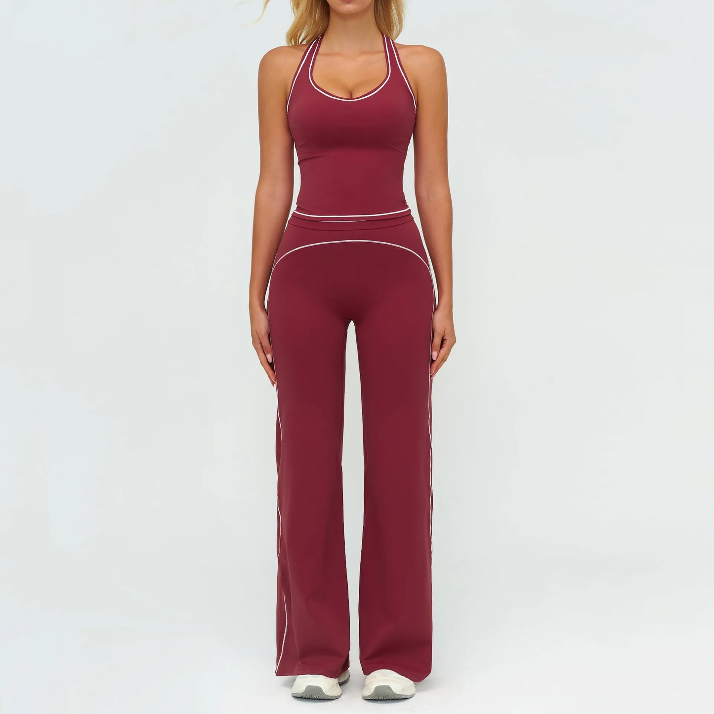Yoga Suit 2PCS Women Tracksuits Sports Outfits Gym Clothes Running Sports Bra Suits Female Workout Yoga Clothes Athletic Wear
