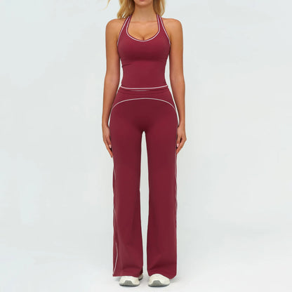 Yoga Suit 2PCS Women Tracksuits Sports Outfits Gym Clothes Running Sports Bra Suits Female Workout Yoga Clothes Athletic Wear