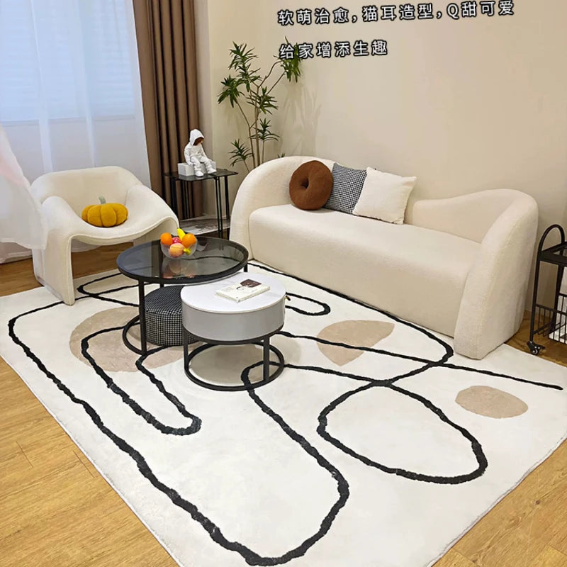 Nordic Cream Style Sofa Modern Designer Clothing Store Beauty Salon Arc Sofa Lounge Reception Office Furniture Transat FYSS