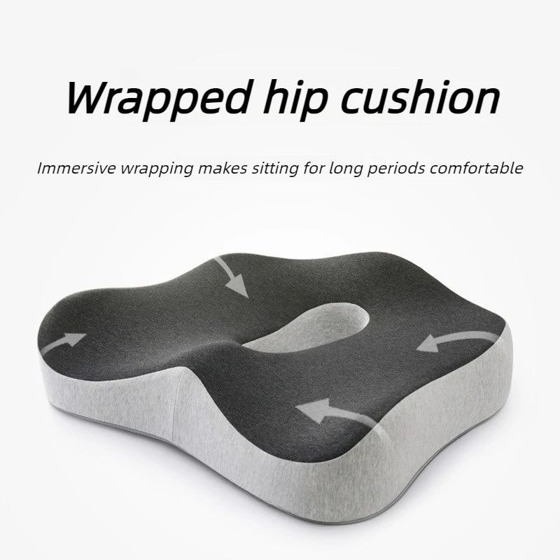 2026 New Ergonomic Memory Foam Tailbone Cushion Breathable Car Seat Pad Suitable for Office Chairs and Non-slip Soft Support