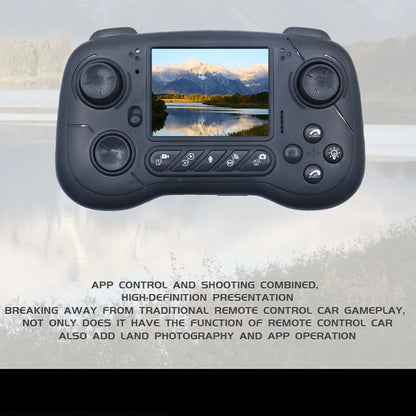 Voice Chat Rc Car with Camera Lcd Remote Fpv Real Time Transmission High Speed 2.4g Remote Control Car Toys For Kids Adults