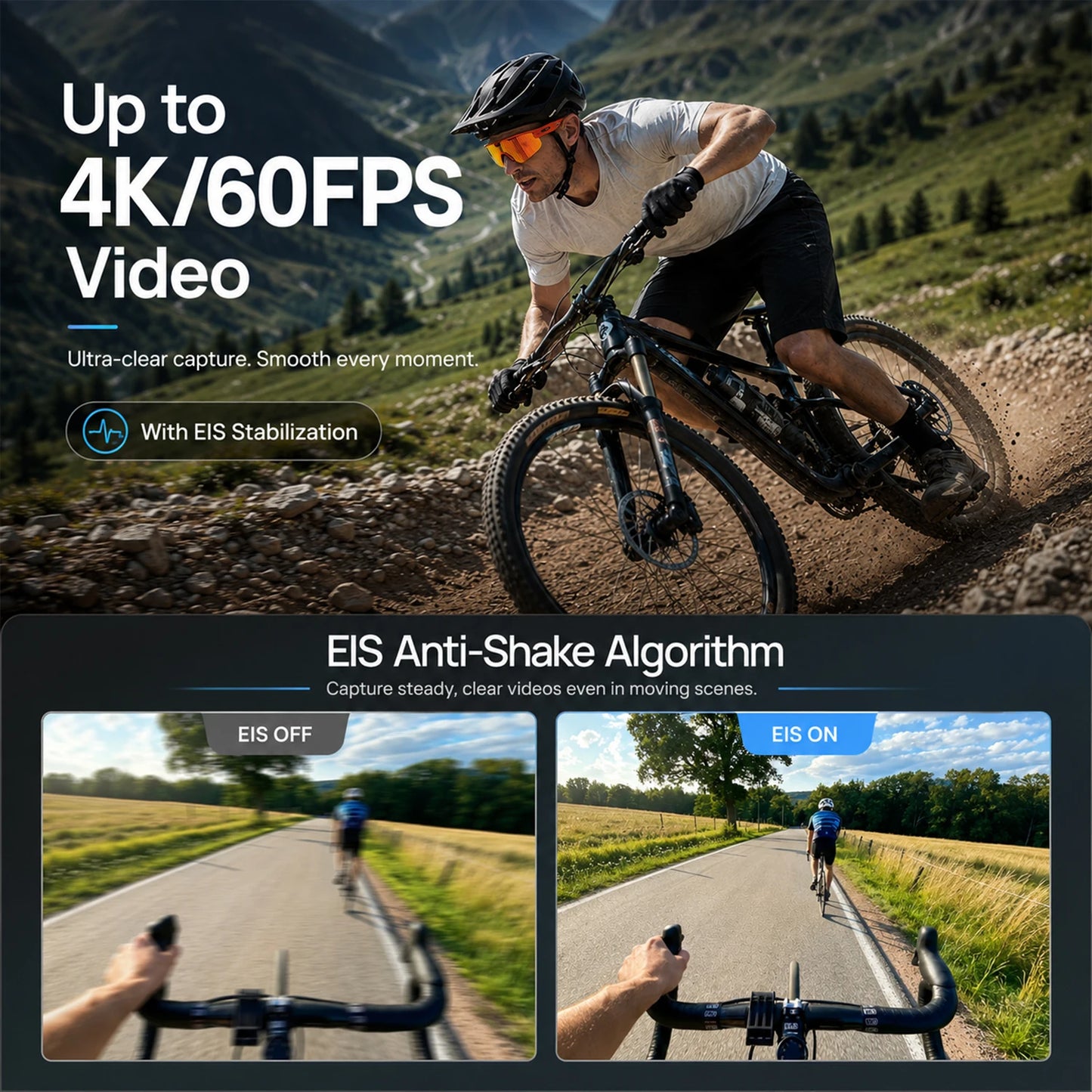 World Premiere 2026 New AI Camera Glasses 4K 60FPS HD Shooting Bluetooth Call Voice Assistant UV400 Sports Smart Glasses Cycling