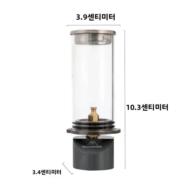 MOUNTAINHIKER Retro Picnic Camping Atmosphere Light Creative Desktop Bedside Gas Lamp for Outdoor Decorative Lighting