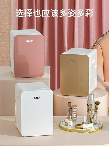 Car Mini Refrigerator Portable Small Fridge for Dorm Room Car Home Dual Use Breast Milk Storage  kühlschrank auto