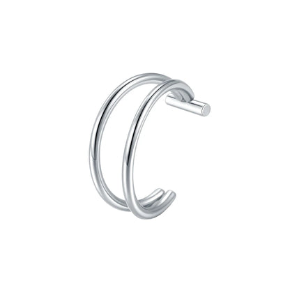1PC Stainless Steel Fake Nose Ring Hoop Septum Rings Non-Pierced C Clip Lip Ring Earring Fake Nose Piercings Women Body Jewelry