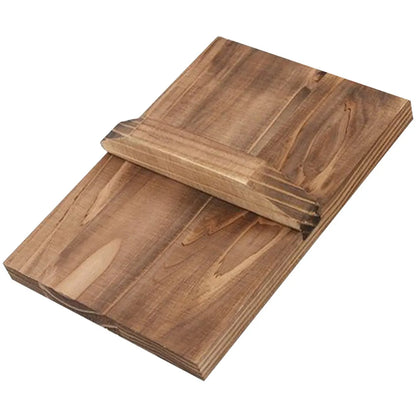 Premium Wooden Pan Lid for Tamagoyaki Pancake Frying Skillet Nonstick Flat Bottom Cookware Anti Splashing Cover Kitchen Gadget