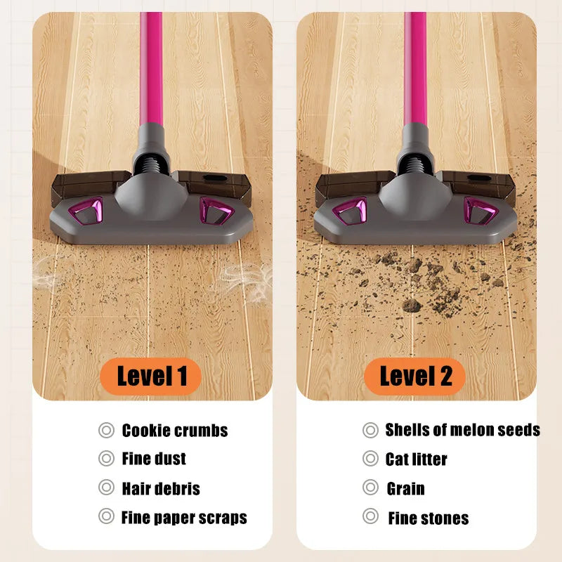 Household Wireless Vacuum Cleaner Super Strong Suction Floor Suction And Mopping All-in-one Machine Handheld Vacuum Cleaner