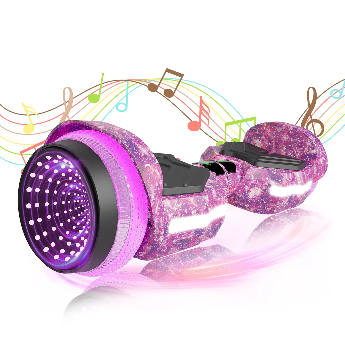 Simate K1 Upgrade Children's Electric Scooter Corlorful LED Lights Light-Emitting Wheel Two Wheel Self-Balancing Scooter