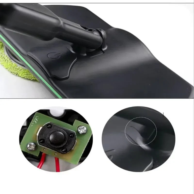 DS1018 Cordless Electric Rotary Mop Rechargeable Handheld Wireless Floor Cleaner Sweeper Washing Machine for Home Cleaning