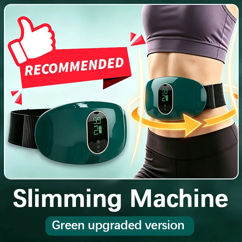 Slimming Belt Massager Electric Vibrating Men's Abdominal Flat Stomach Belly Fat Burning Slimming Belt for Women for the Stomach
