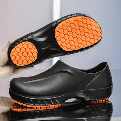 Four Seasons Anti-Slip Chef Shoes Workwear for KFC Restaurant Kitchen Hotel Oil Resistant Waterproof Cross-Border Work Shoes