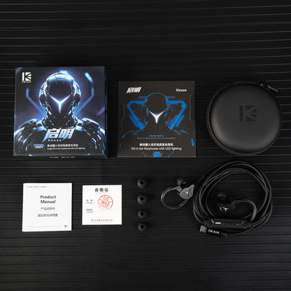 KBEAR Venus IEM USB-C Wired Earbuds,HiFi earphone withmic for iPhone15/16/17 Samsung
