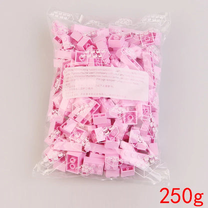 1000 Pcs Parts 500 Pieces Creative Designer DIY Toys Boy Girl Friend Model Building Blocks MOC Classical Bricks Christmas Gift