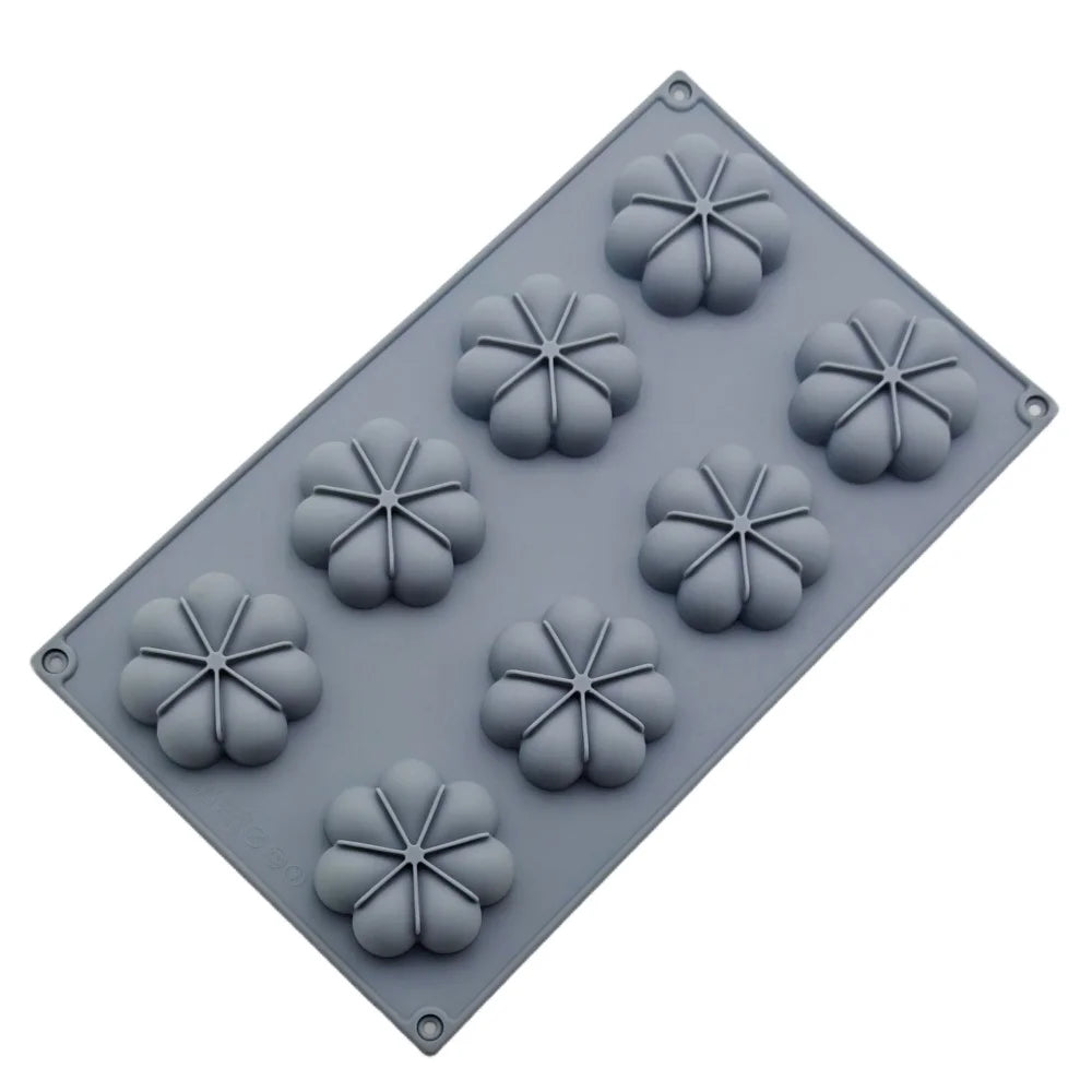 New Arrival 12 Hole Circular Bubble Shape Silicone Mousse Cake Mold DIY Flaky Clouds Shape Jelly Pudding Chocolate Baking Tools