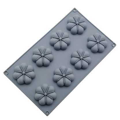 New Arrival 12 Hole Circular Bubble Shape Silicone Mousse Cake Mold DIY Flaky Clouds Shape Jelly Pudding Chocolate Baking Tools
