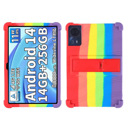 For ODEA S11 10.95inch Tablet Case Tablet Shockproof Cover Android14 Tablet Kids Silicon Stand Protective Shell Soft