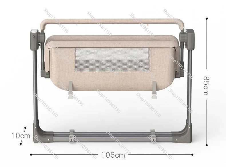 Custom Multi-function Electric Baby Rocking Cradle Bed Easy Foldable Baby Bassinet with Music Mosquito Net Electronic Baby Swing