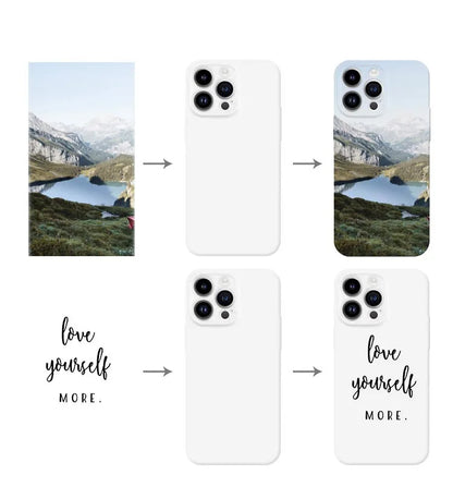 10pcs Blank Sublimation Case for iPhone 17 16 15 14 13 Samsung S25 S24 Thermal Transfer Soft TPU Hard PC Mobile Back Covers