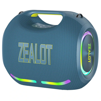 ZEALOT-ZE21 250W Big Power Wireless TWS Subwoofer Bluetooth Speaker High Volume Waterproof Portable Mobile Power HIFI Sound