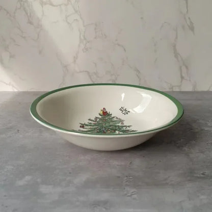 Holiday-themed Christmas Ceramic Plates Cutlery Sets Dinner Plates Bowls Soup Plates Mugs Coffee Cups Saucers Sets