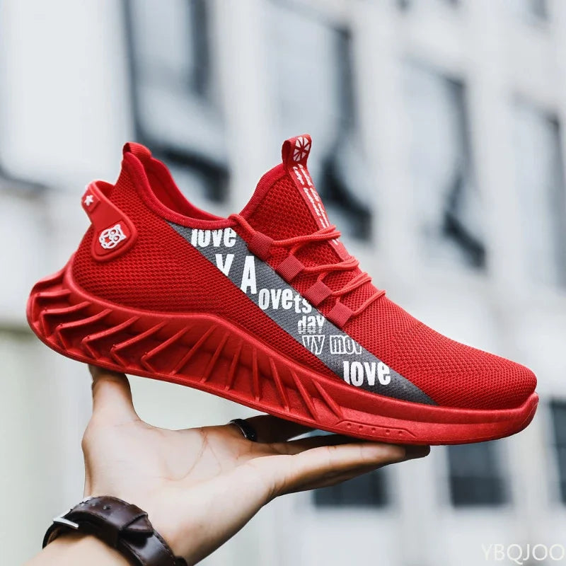 New breathable Sneakers Men's trendy comfort running Shoes Fashion anti slip sports shoes Light Male walking shoe Zapatos Homme