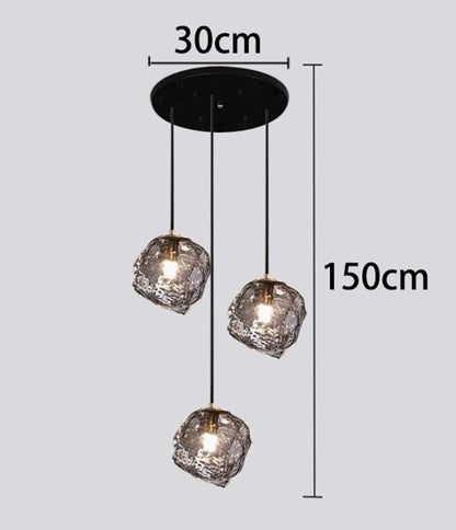 Modern home decor led lights pendant light lamps forstaircase Chandeliers for living room hanging light indoor lighting
