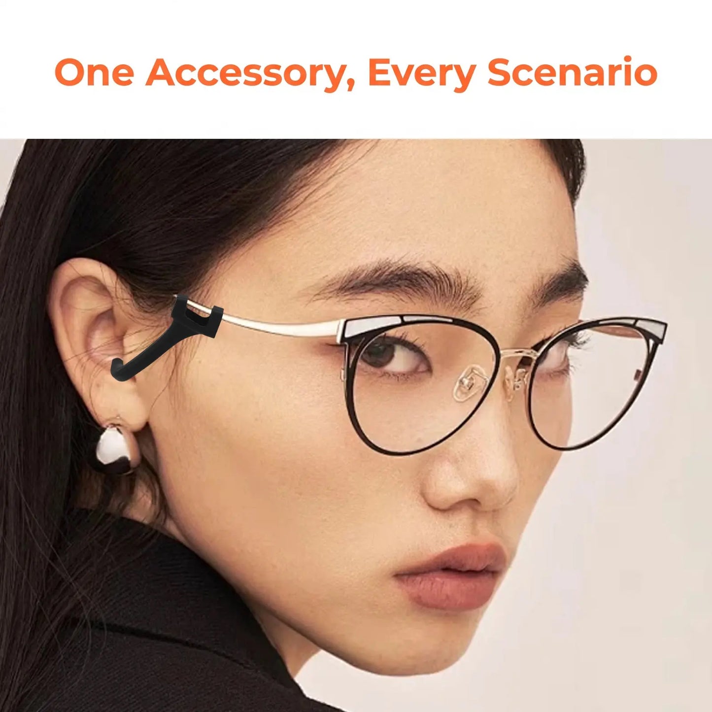 10Pairs Sound Tube for Smart Glasses Silicone Audio Booster Privacy Ear Tips Sound Leakage Control Eyewear Accessory Enhanced