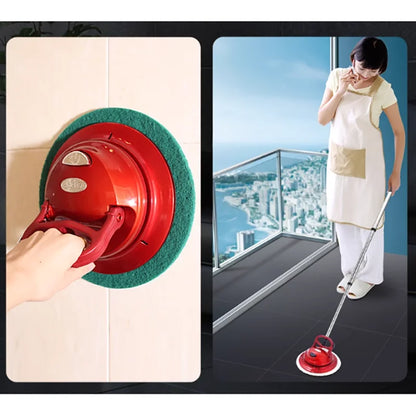 Automatic Cleaning Machine Household Wireless Mop Electric Cleaning Machine Wipes Floor Tiles Glass Roof Waxing Artifact