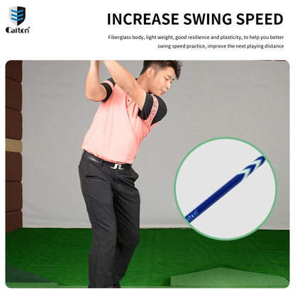 Caiton Golf Swing Trainer (2 Sizes) Boost Swing Confidence, Golf Trainer Aid, Warm Up Swing Trainer