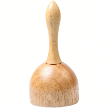 1pc Wooden Handheld Massage Cup, Wooden Swedish Cup Massage Tool, Wood Massager Trigger Point Release for Body Sculpting Gua Sha