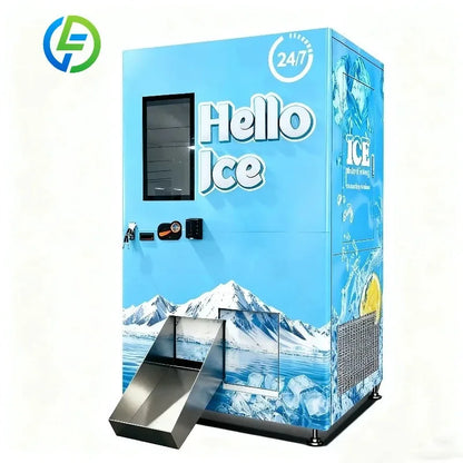 FL Customized Vending Machine Supplier Outdoor Self Serve Ice Vending Machine  Ice Cube Vending Machine
