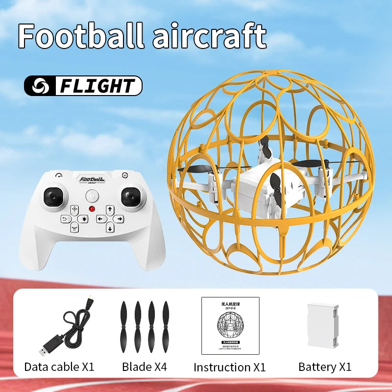 Football drone education and training, science and education competition supplies, quadcopter remote control aircraft, toy gifts