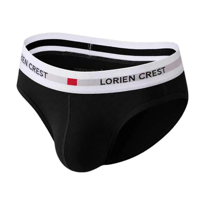 3Pcs Low Waist Men's Cotton Briefs, No‑Fly U‑Pouch Sports Underwear, Sexy Elastic Breathable Daily Underpants Male