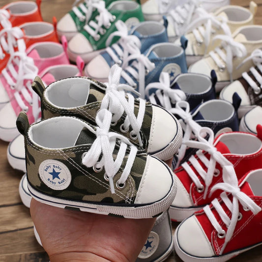 Baby Multicolor Canvas Casual Shoes