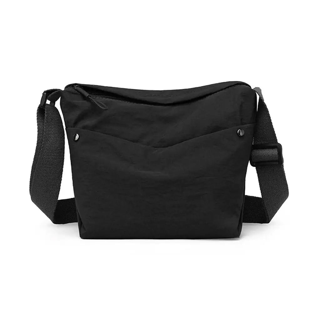 Fashion Waterproof Nylon Crossbody Bag Quick-dry Portable Large Capacity Lightweight Casual Shoulder Bag Versatile Phone Bag