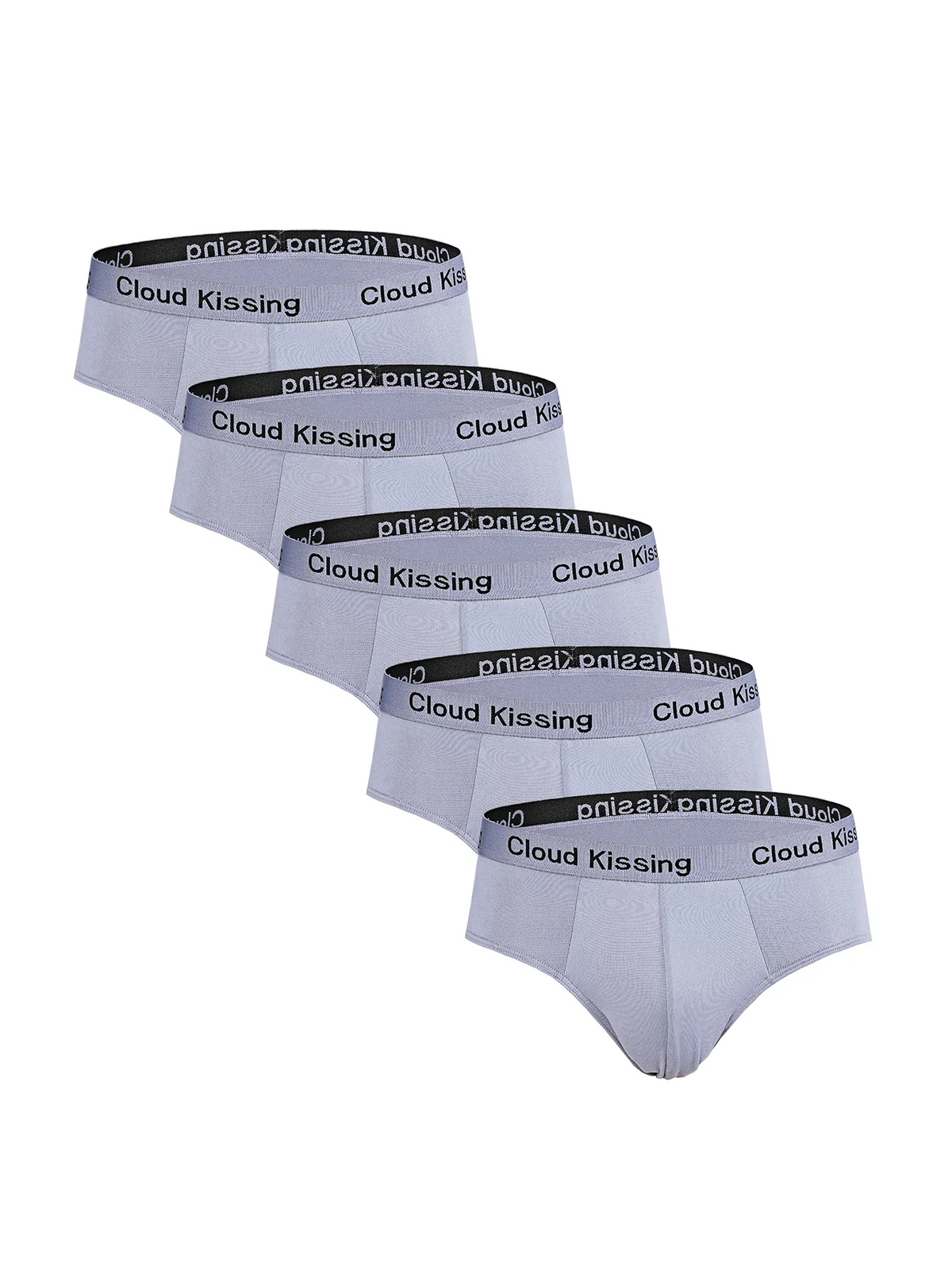 5Pcs Summer Men Briefs Fungi-Proofing Men Panties Male Large Size Panties Breathable Men’s Underwear Comfortable Solid Underpant