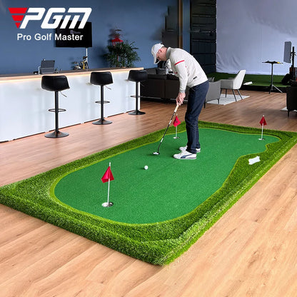 PGM  Indoor Golf Putting Green 100x300cm Indoor Outdoor Training Putter Mat Practice Putting Green for Home Use GL006