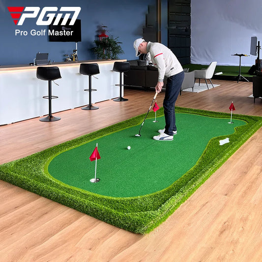 PGM  Indoor Golf Putting Green 100x300cm Indoor Outdoor Training Putter Mat Practice Putting Green for Home Use GL006