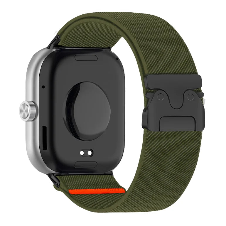 Nylon Strap for Redmi Watch 6 Active 6 Lite 6 5 4 Parachute Magnetic Buckle Elastic Wristband Xiaomi Mi Band 10 Pro 9 Pro 8 Pro
