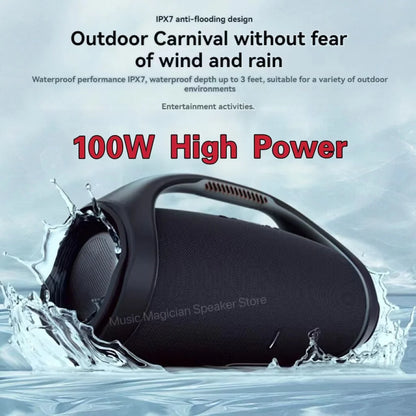 BOOMS BOX3 3rd Generation High-Power Bluetooth Speaker Portable Wireless Subwoofer 3D Stereo Surround Sound Column Music Center