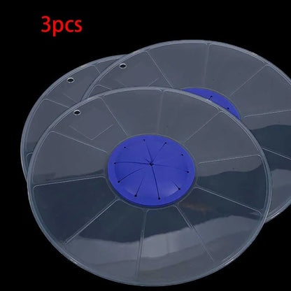 Mixing Bowl Splatter Guard PP Silicone Mixer Splatter Screen Splashproof Cover for Egg Bowl Whisks Cooking Baking Splash Guard